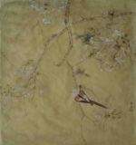 名人字画 珍品国画收藏礼品 画家李君琳作品手绘工笔花鸟画1-3292
