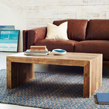 新中式纯实木茶几简约现代客厅木质家具长方形松木茶桌椅组合边几