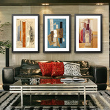 抽象画 现代简约毕加索艺术沙发背景墙装饰画客厅西餐厅酒店挂画