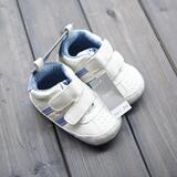 英国Next家中性白色秋冬季婴儿学布鞋婴儿运动鞋满百包邮超值