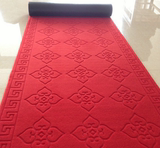 特价PVC压花纹走廊楼梯走道地毯地垫红地毯可裁剪婚庆典开业舞台