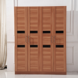 简约现代 板式衣柜 宜家木质组装衣柜 二三四门组合整体衣柜 特价