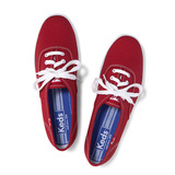 美国keds正品代购女鞋Champion Originals经典款纯色帆布鞋小白鞋
