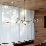 设计师后现代简约lindsey灯北欧工业风创意个性客厅餐厅玻璃吊灯