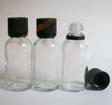 30ml瓶子 玻璃瓶 精油瓶 安全防盗 分装 透明 化妆品 护肤 空瓶