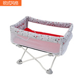 儿婴儿床可折叠旅行宝宝床小床透气　迷你小尺寸可移动便携式新生