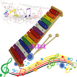 奥尔夫15音铝板琴音乐早教手敲琴 儿童音乐玩具钟琴 木琴教学专用