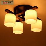 美式吸顶灯中式实木地中海客厅灯具东南亚大气大灯卧室餐厅大厅灯
