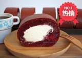 红丝绒新款热销散装北京蛋糕卷瑞士卷纯手工新鲜烘焙无添加450g