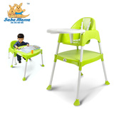 两用儿童餐椅多功能宜家宝宝餐椅婴儿餐椅小孩吃饭座椅子桌椅BB凳