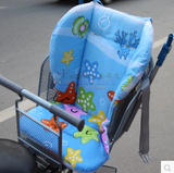 正品儿童自行车电瓶车座椅加厚绵椅垫棉座垫棉垫子舒适
