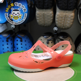 crocs卡洛驰女鞋专柜正品代购 夏日卡莉玛丽珍女士洞洞凉鞋202455