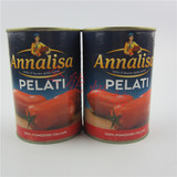 意大利进口安娜丽莎去皮番茄ANNALISA Peeled Tomato 400g原装