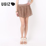 UGIZ韩国夏季修身时尚百褶短裙裤提臀显瘦田园风UBKW502A专柜正品
