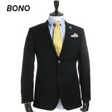 BONO2016春夏新款男士西服套装西装男修身商务西装冬季全羊毛定制