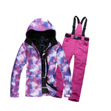 秋冬户外特价滑雪服女套装加厚保暖防风防水单板双板滑雪衣裤外套