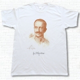 奥匈帝国一战陆军军人画像纯棉短袖军迷T恤数码打印T恤0520