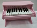 贝格安钢琴纯木质电子琴儿童专业麦克风多功能高档玩具木头钢琴