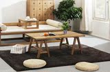 茶几现代时尚简约创意家具纯实木会客厅茶桌复古小户型方桌子矮桌