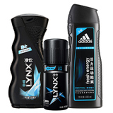 Lynx凌仕效应男士套装男士契合香氛香水沐浴露套装 去屑洗发水