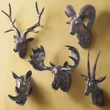动物头壁饰创意墙上装饰品客厅背景墙面挂饰挂件鹿头羊头立体壁挂