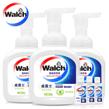 Walch/威露士泡沫洗手液滋润抑菌300mlx3+20ml免洗洗手液