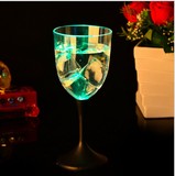 新品闪光杯发光高脚杯LED酒杯红酒杯酒吧用品支持一件代发情人节