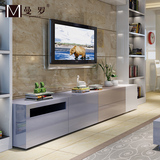 爱依瑞斯同款电视柜家具组合地柜客厅现代简约钢琴烤漆彩色电视柜