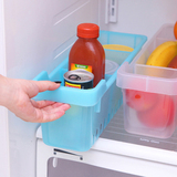 居家收纳长方形可拆卸分类冰箱收纳盒抽屉整理盒食品收纳盒