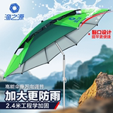遮阳伞固定三节超轻2米超轻万向钓鱼鱼傘钓鱼伞垂钓伞钓伞鱼伞