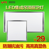 源明丽集成吊顶灯LED厨卫灯30x30卫生间平板灯30x60厨房灯铝扣板