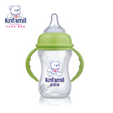 【天猫超市】康婴健婴儿奶瓶 宽口径奶瓶 防吐防滑PP奶瓶180ml