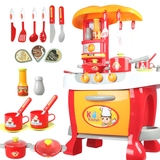 玩具女孩男孩宝宝3-6岁儿童过家家厨房玩具套装组合 大号煮饭做饭