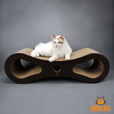 包邮田田猫 创意大型瓦楞纸猫抓板猫玩具猫抓床猫家具磨爪猫用品