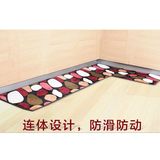 加厚防滑可手洗吸水L型连体厨房地垫定制卧室长方形长条床边地毯