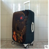 弹力箱套卡通行李箱套旅行旅游托运拖拉箱套登机行李箱套保护罩子