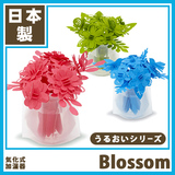 日本代购 积水树脂环保不插电自然汽化加湿器 湿润繁花 3款双花瓶