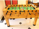 桌面足球游戏桌上足球机 波比桌式球桌标准成人桌球8杆实心铁杆