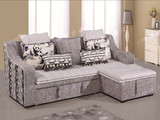小户型客厅可折叠可拆洗多功能布艺沙发床贵妃储物两用组合沙发床