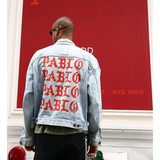 Kanye West The Life of Pablo 洛杉矶限定 丹宁牛仔夹克