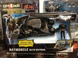 正品美泰DC 蝙蝠侠战车 蝙蝠侠公仔礼盒装BATMAN 暗黑骑士 模型
