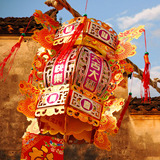 喜喆顺 婚庆结婚新年春节用品中式仿古灯笼宫灯 过年纸灯笼装饰品