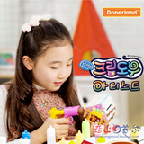 【韩国直送】Donerland儿童24色奶油黏土画笔组/diy彩泥手工玩具