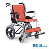 正品康扬轮椅折叠轻便老人车KM-2500残疾人铝合金手推便携代步车