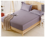 纯色纯棉床笠 加高加厚全棉床罩席梦思床垫保护套1.8米防滑 防尘