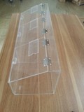 全高透明亚克力糖果箱 零食盒 有机玻璃糖果箱 展示柜一组3格