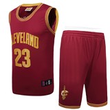 美国 NBA克利夫兰骑士队新赛季23号詹姆斯球衣男短袖篮球服定制