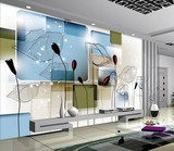 高清抽象荷科技软包电视沙发背景墙壁纸 卧室客厅墙纸 无缝壁画