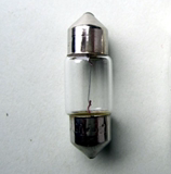 12V24V5W橄榄泡双尖灯泡  长度31-36mm