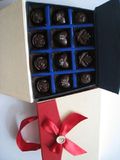 个性化定制可刻字创意比利时进口手工黑巧克力生日礼物